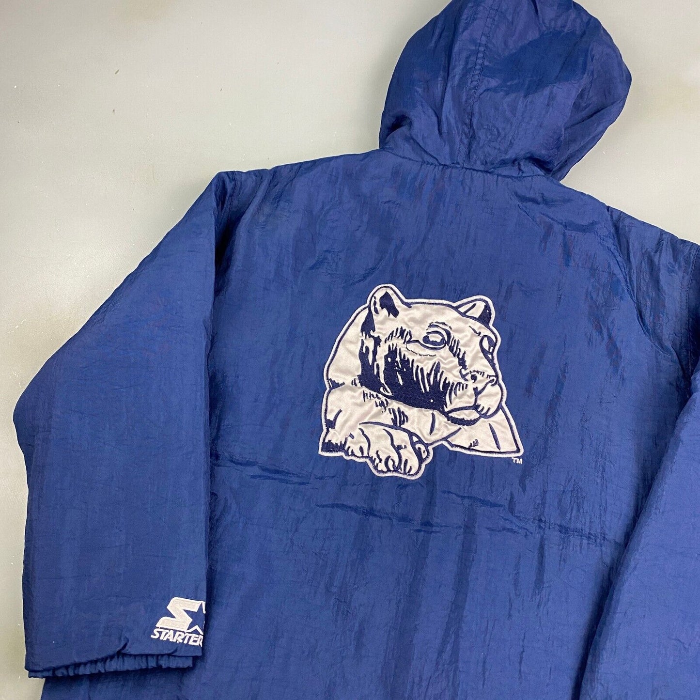 VINTAGE 90s Penn State Starter Zip Up Jacket sz S - M Men Adult