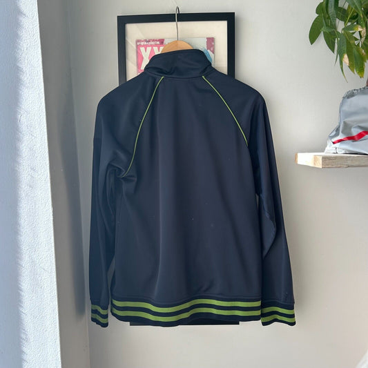 VINTAGE 90s | REEBOK Embroidered Logo Zip Up Track Sweater sz L Adult