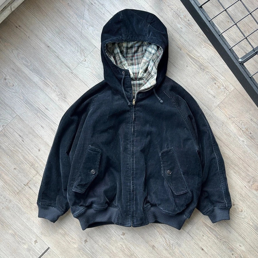 VINTAGE 80s | Issey Miyake I.S. Chisato Tsumori Reversible Hooded Jacket sz 9