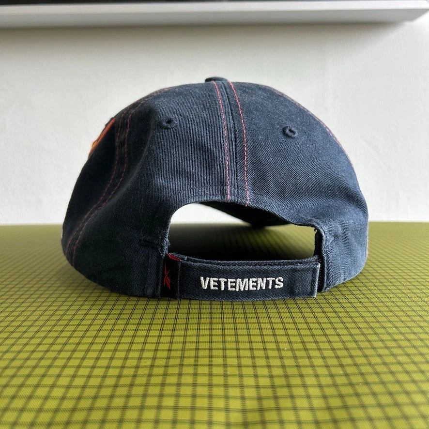 VETEMENTS | x Reebok Switzerland Flame Cap Hat sz OS