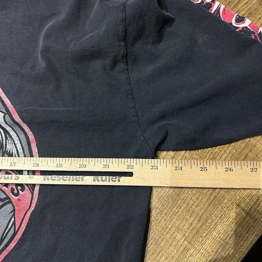 VINTAGE | West Coast Choppers Devil Ace Long Sleeve T-Shirt sz XL