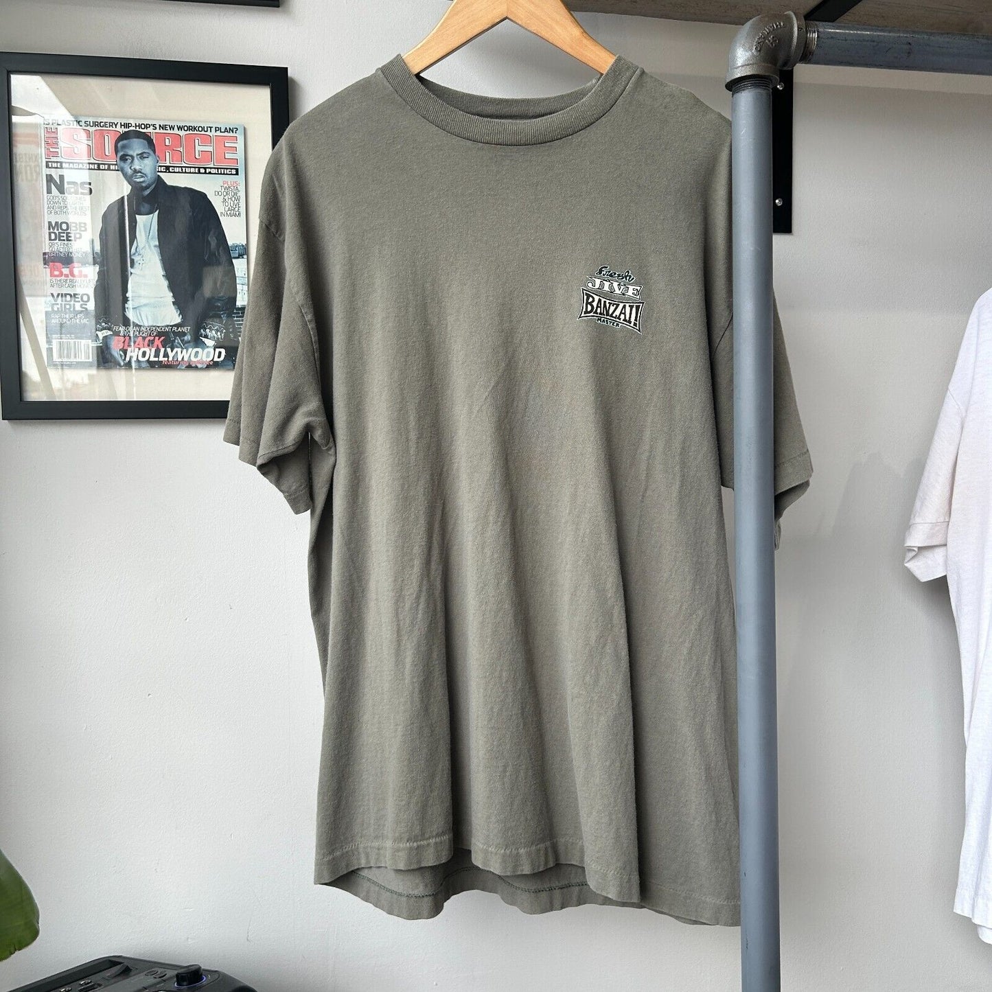 VINTAGE 90s | FreshJive Banzai Master Skate T-Shirt sz XL