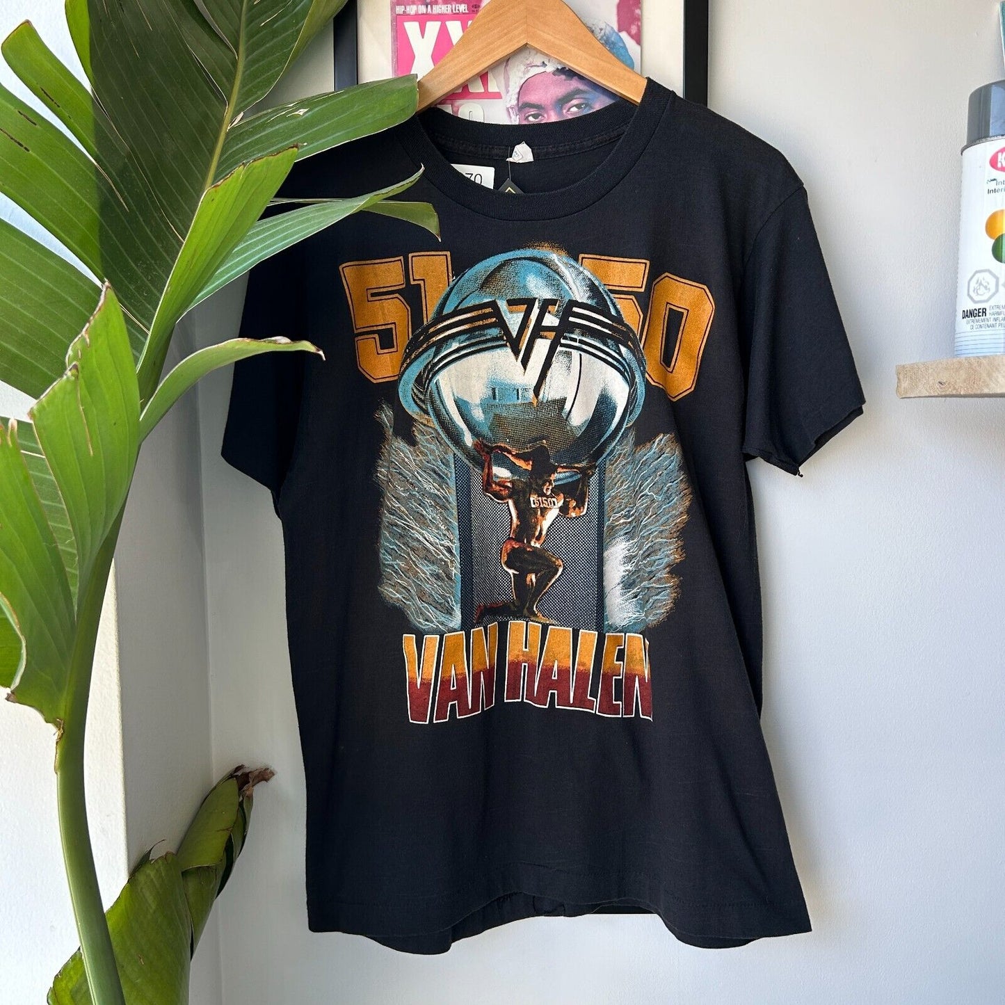 VINTAGE 80s | Van Halen 5150 Tour Band T-Shirt sz XL