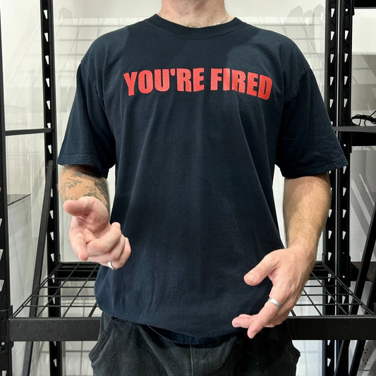 VINTAGE | You're Fired Nbc The Apprentice Trump Television Show T-Shirt sz L