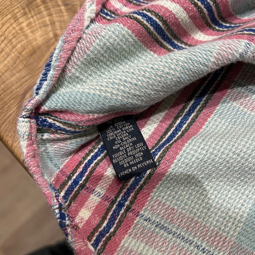 VINTAGE | Salt Valley Plaid Flannel Button Down Shirt sz S