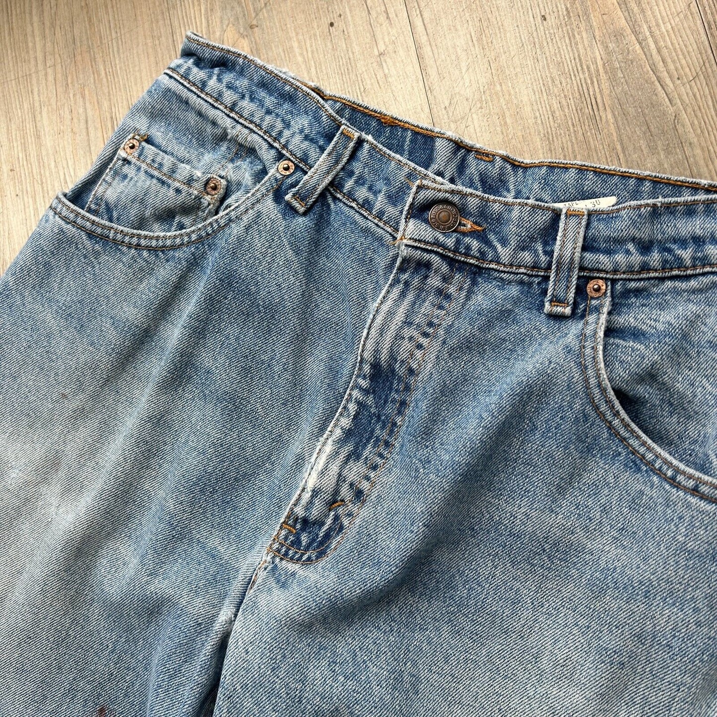 VINTAGE 90s | Levis 560 Loose Fit Tapered Denim Jeans Pants sz W32 L30