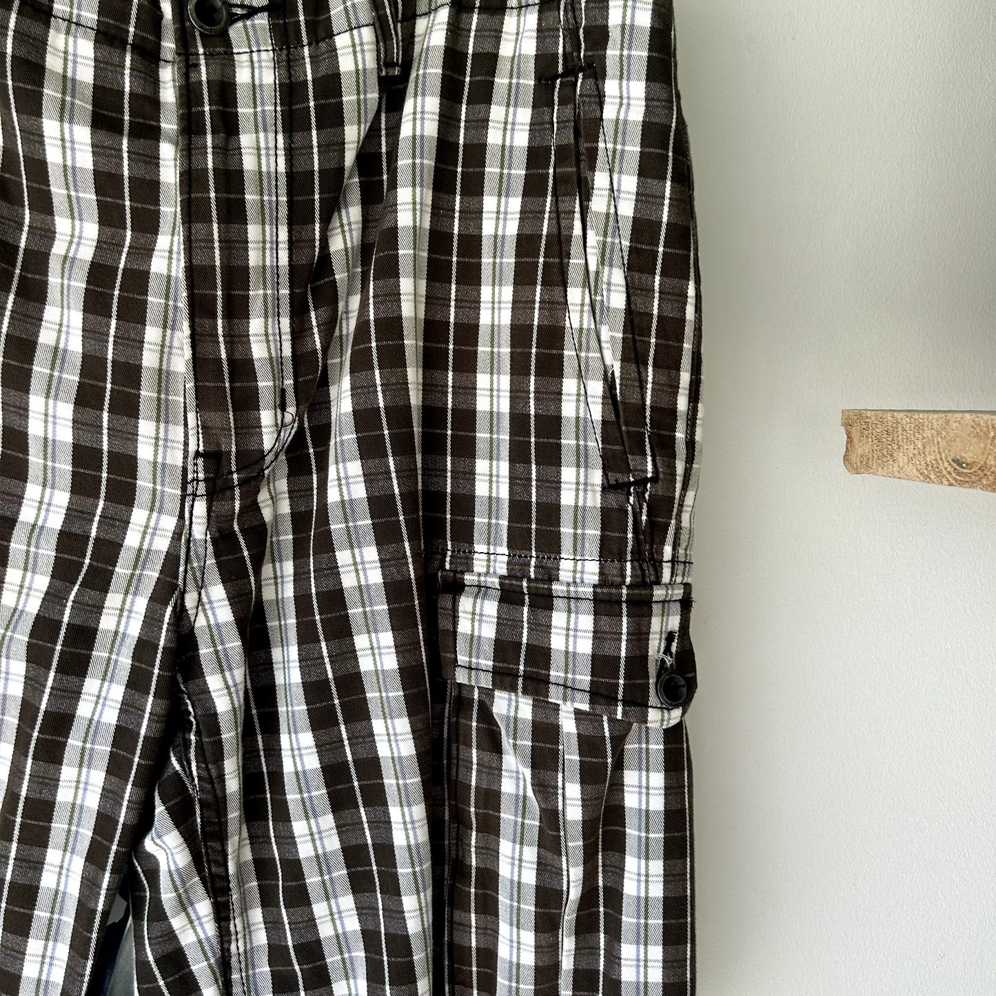 Vintage Y2K Levi's Plaid Shorts Light Weight sz Mens W34