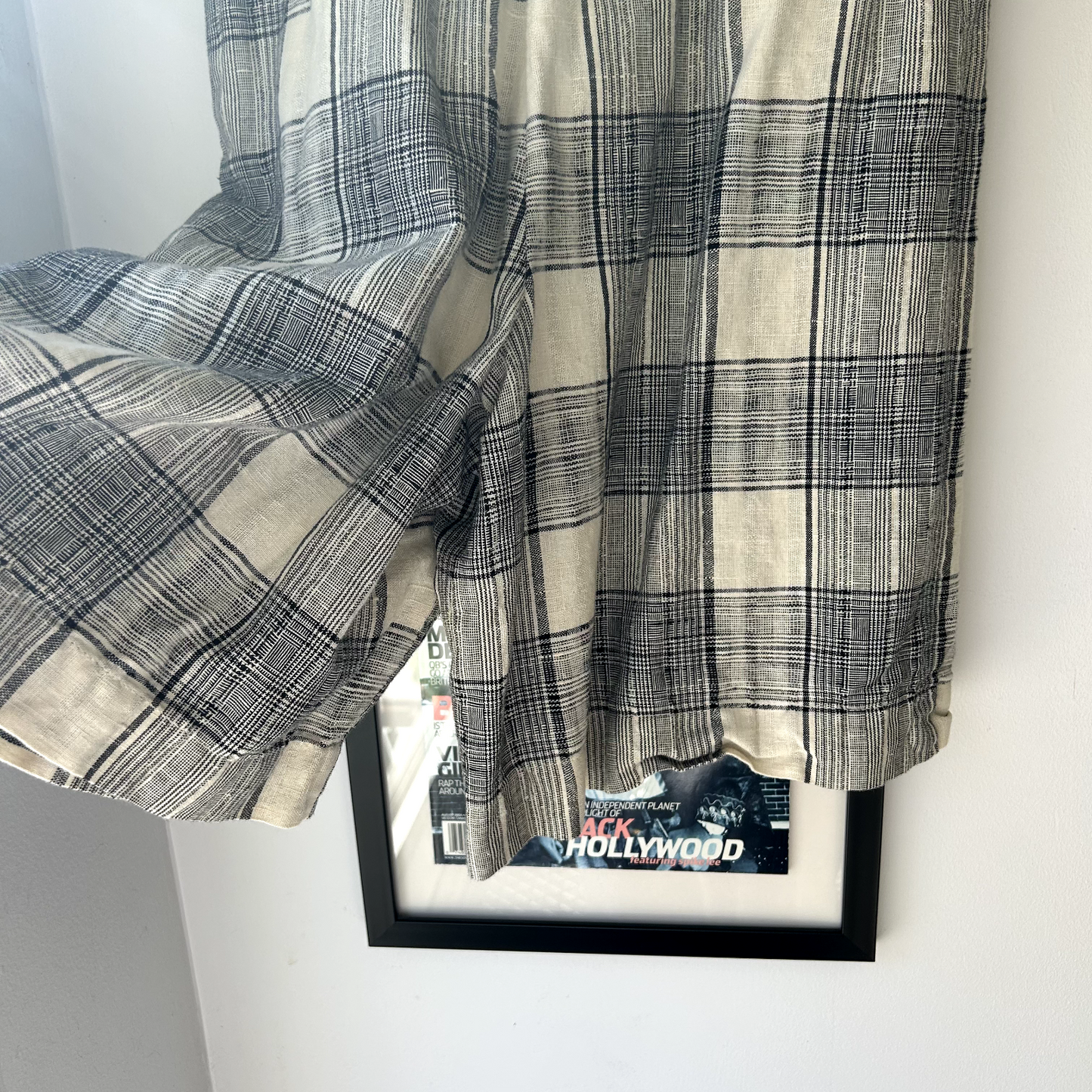 Vintage 1980s Giorgio Plaid Sant Angelo Plaid Shorts sz W26