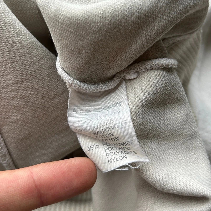 VINTAGE | 1987 S/S Stone Island 1/4 Zip Hooded Sweater sz XL