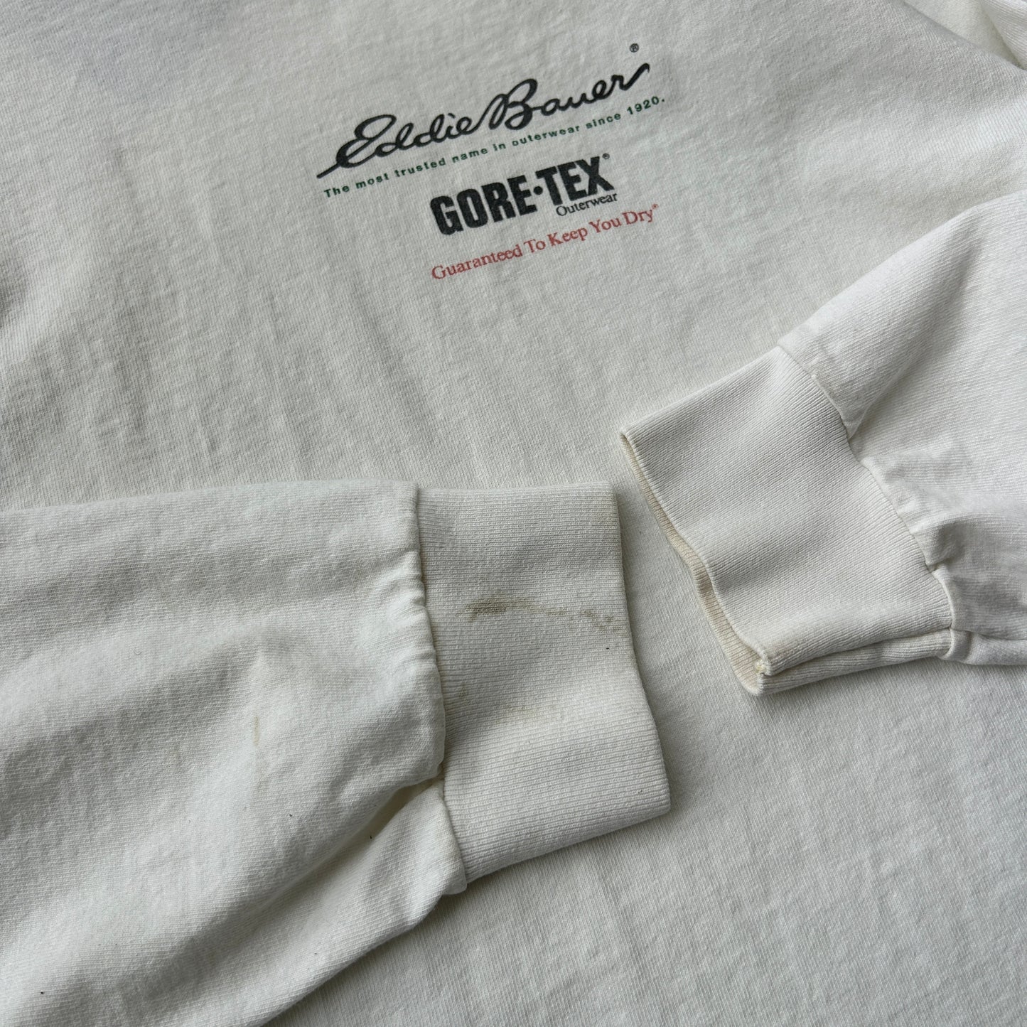 VINTAGE 90s | Gore-Tex x Eddie Bauer Robert Creeley Long Sleeve Shirt XL