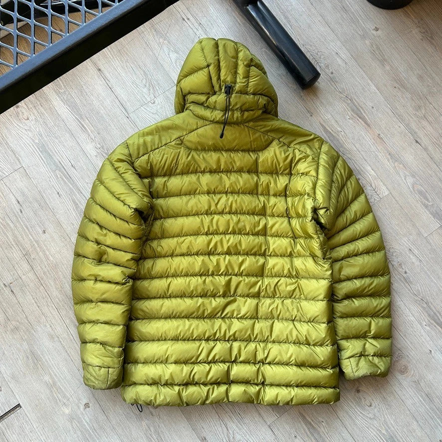 ARC'TERYX | Green Cerium LT Hoody Down Jacket sz L