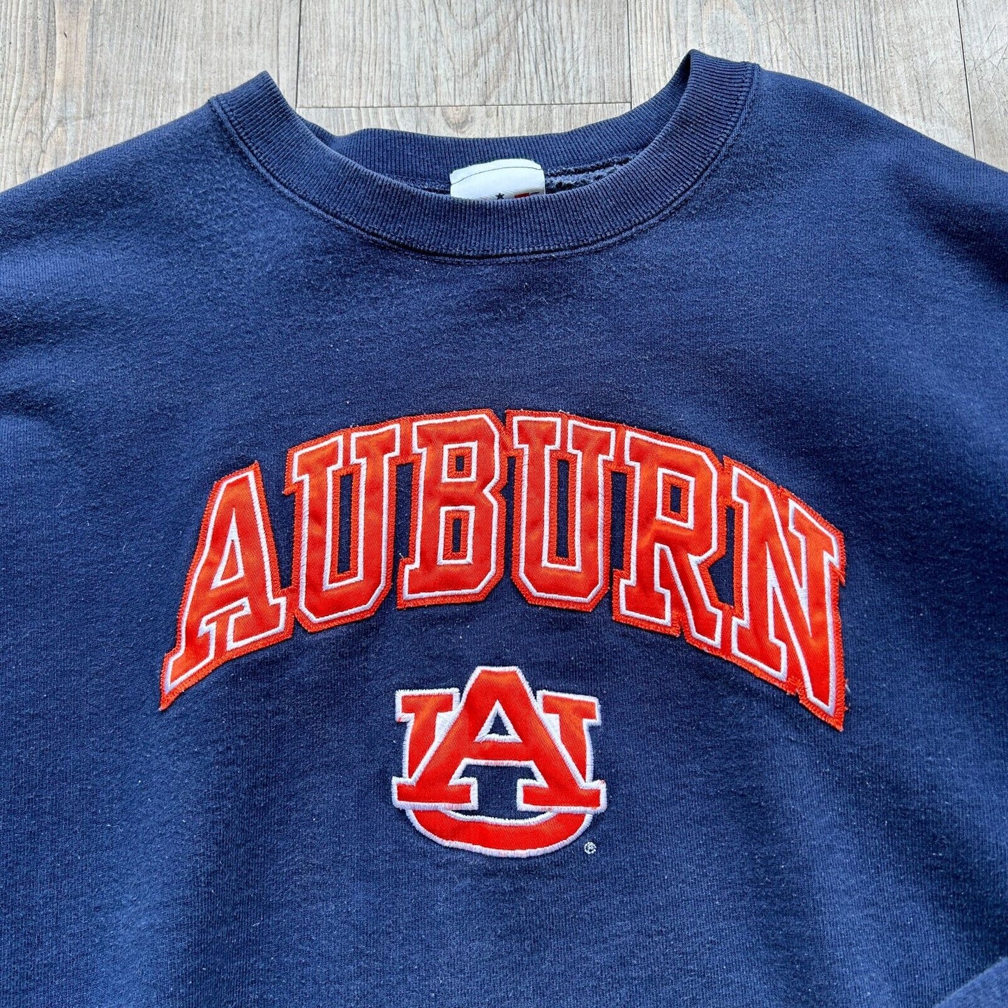 VINTAGE 90s | Auburn University Heavyweight Crewneck Sweater sz XXL Adult