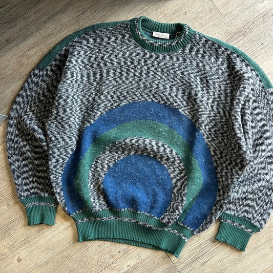 Gianni VERSACE 1980s | Vintage Wool Knit Sweater sz 48 L