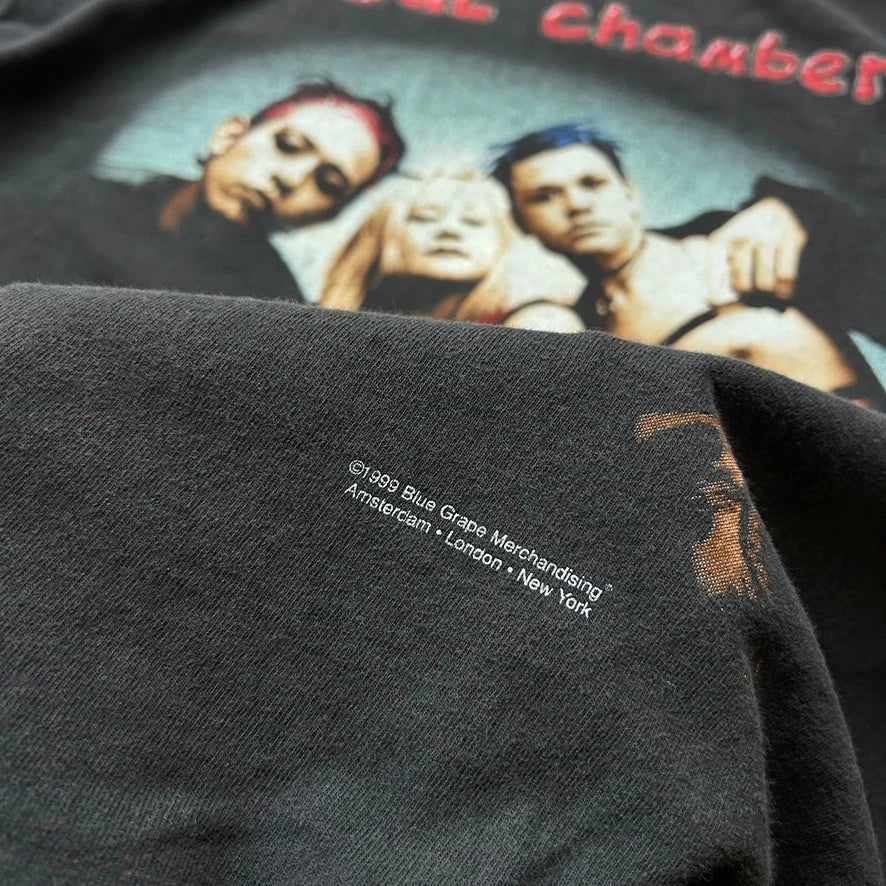 VINTAGE 90s | Coal Chamber Blue Grape Band T-Shirt sz L