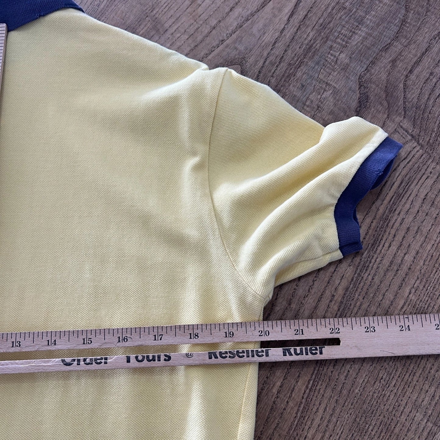 VINTAGE Y2k | Ralph Lauren Big Pony Two Tone Polo Shirt sz L