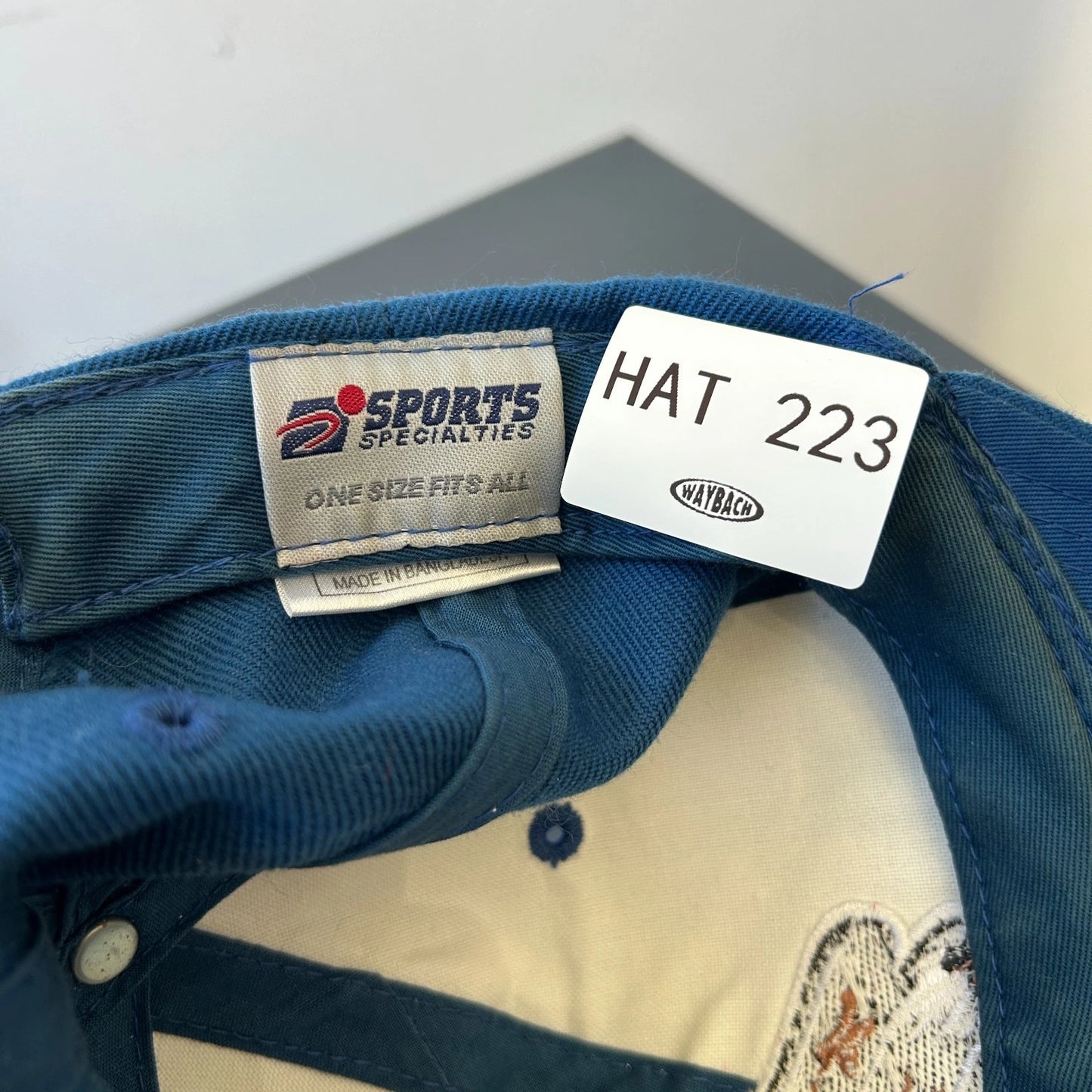 VINTAGE | Washington Capitals NHL Sports Specialties Wool Snapback Hat sz OS