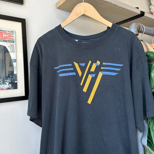 VINTAGE 90s | Van Halen Logo Faded Band T-Shirt sz XL