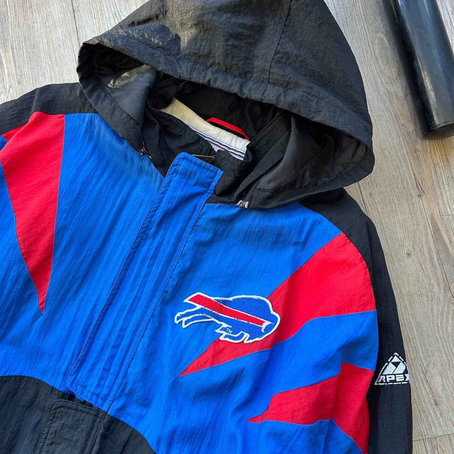 VINTAGE | Buffalo Bills NFL Authentic Pro Line Apex One Zip Puffer Jacket sz M