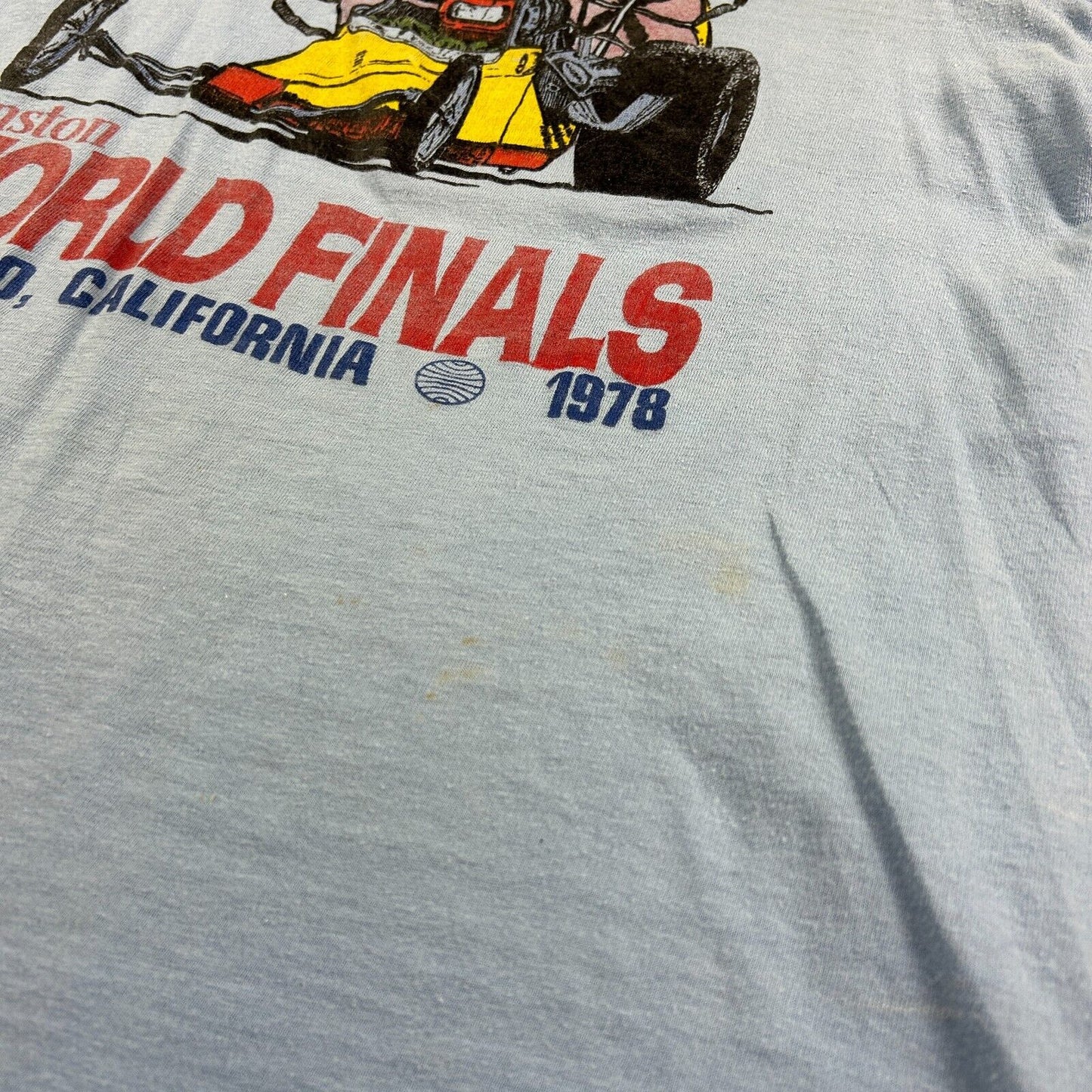 VINTAGE 1978 | WINSTON World Finals Hot Rod Racing T-Shirt sz Small Adult