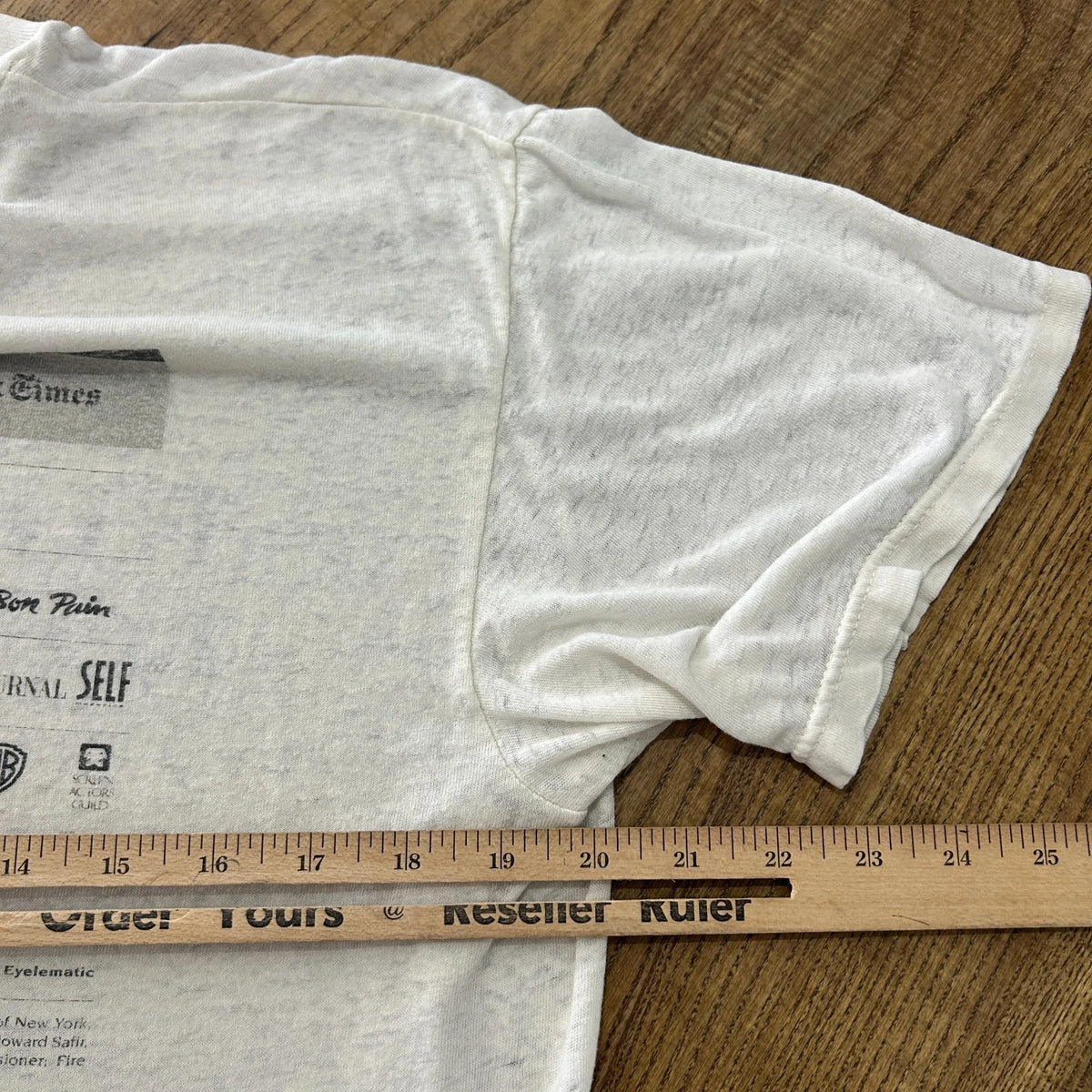 VINTAGE 1998 | REVLON Run/Walk For Women New York Paper Thin T-Shirt sz M