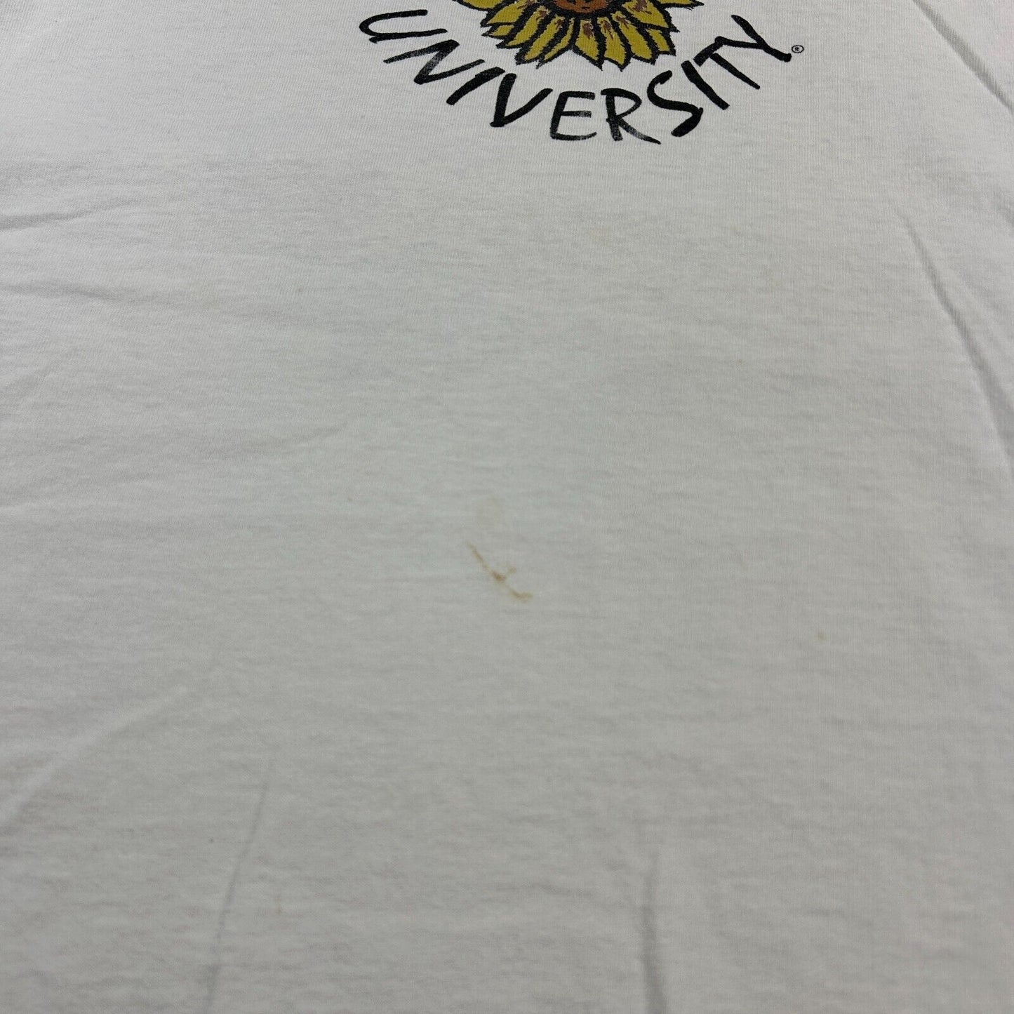 VINTAGE 90s | Shippensburg University Sunflower T-Shirt sz L Adult