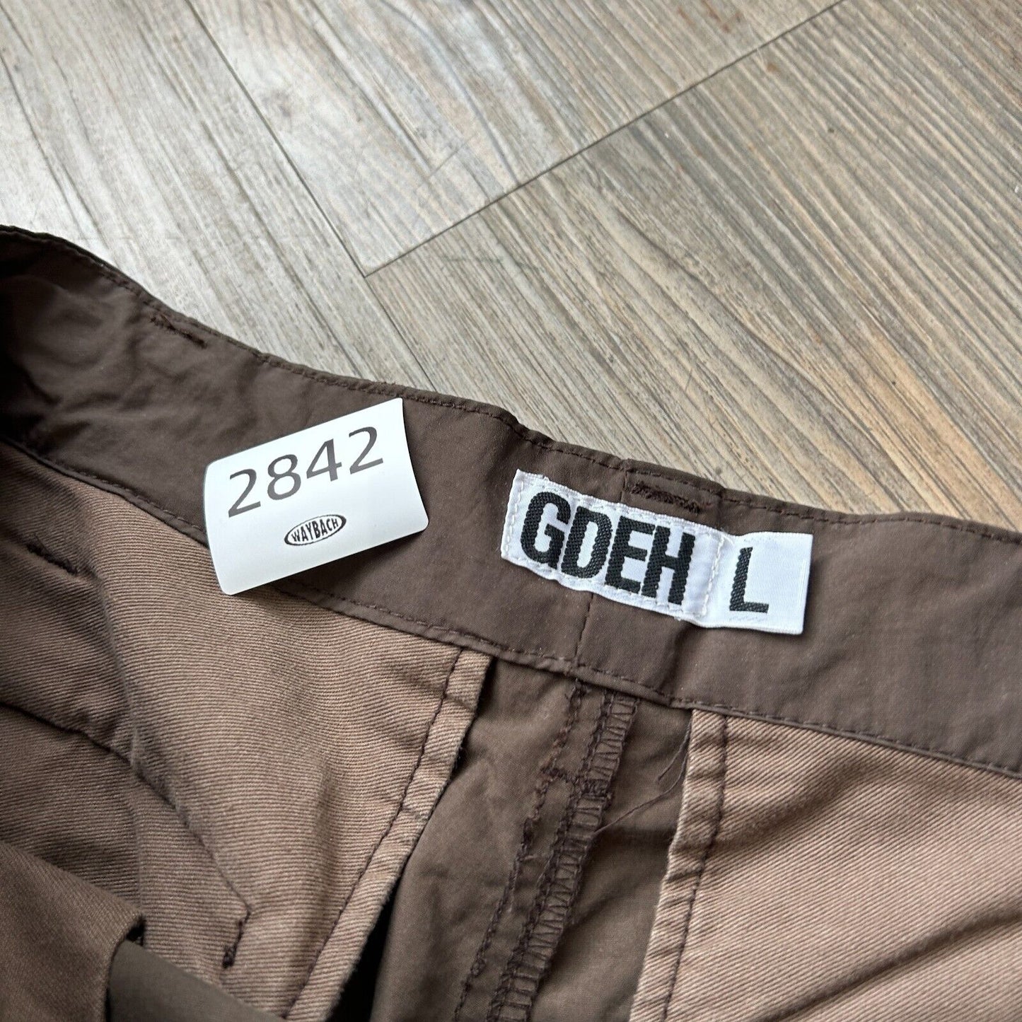VINTAGE | GoodEnough Brown Nylon Cargo Pants sz L W34