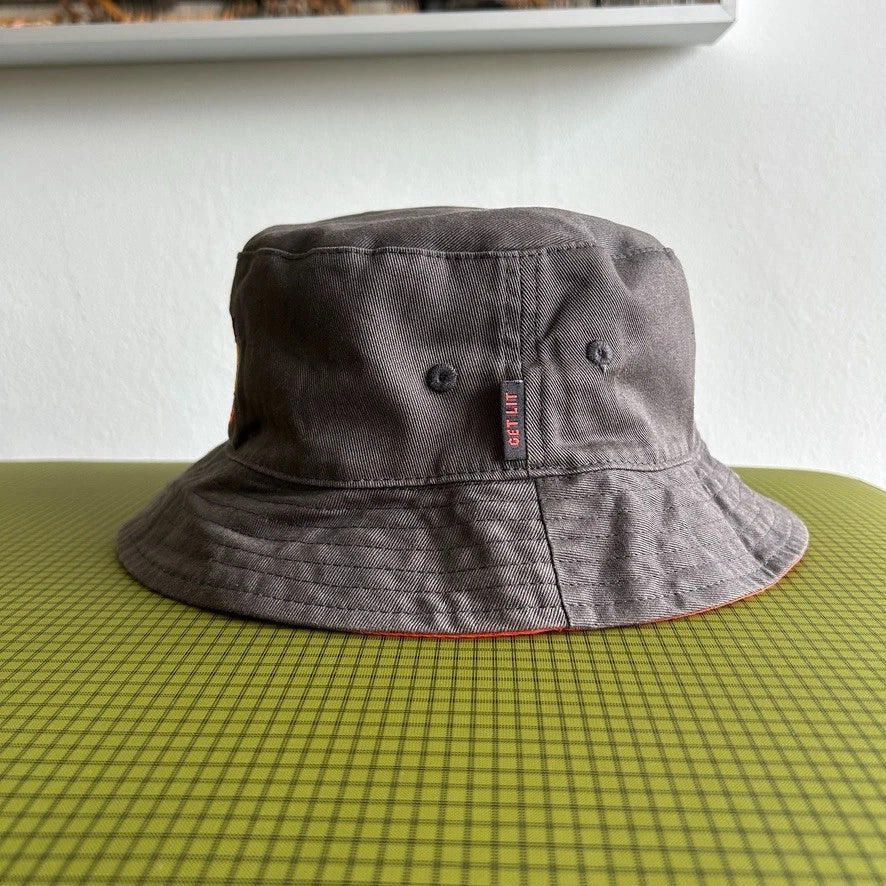 VINTAGE | SPITFIRE Reversible Get Lit Bucket Hat sz OS