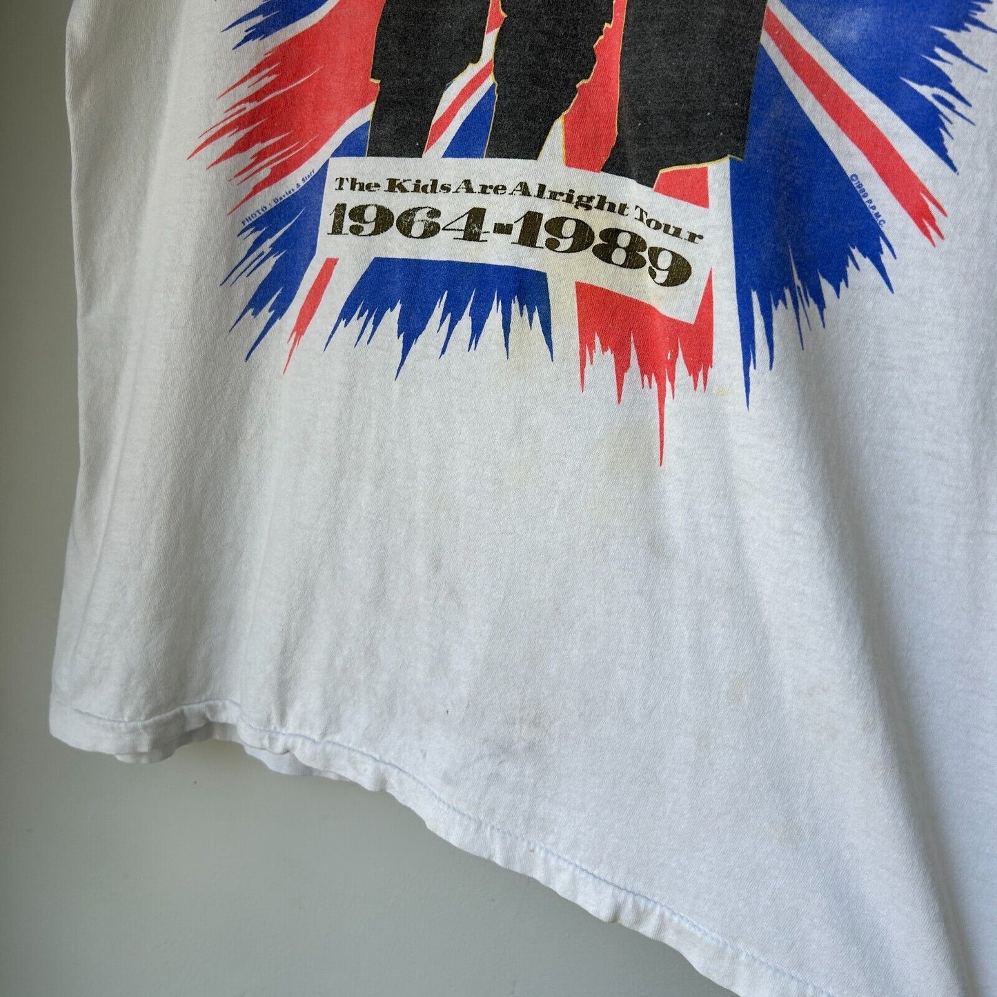 VINTAGE 80s | The Who The Kids Are Alright Tour Band T-Shirt sz XL