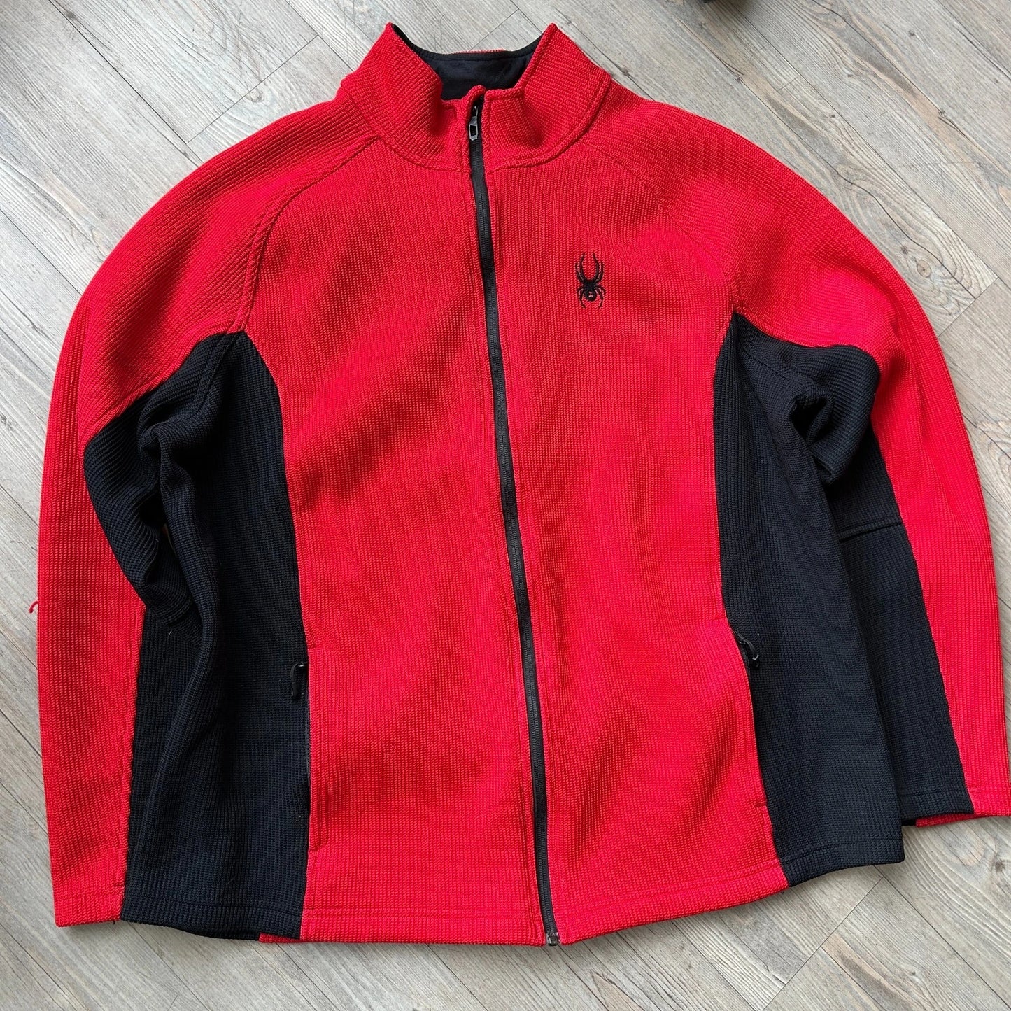 VINTAGE | Spyder Thermal Fleece Mid Layer Jacket sz 2XL