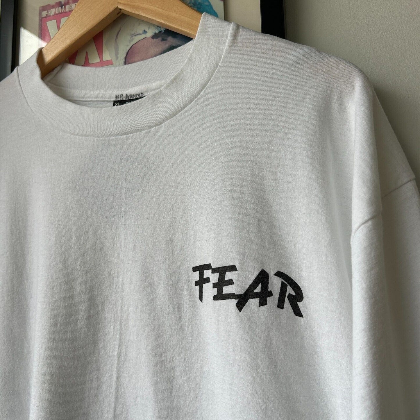 VINTAGE 90s | FEAR Tobacco Control Coalition T-Shirt sz L