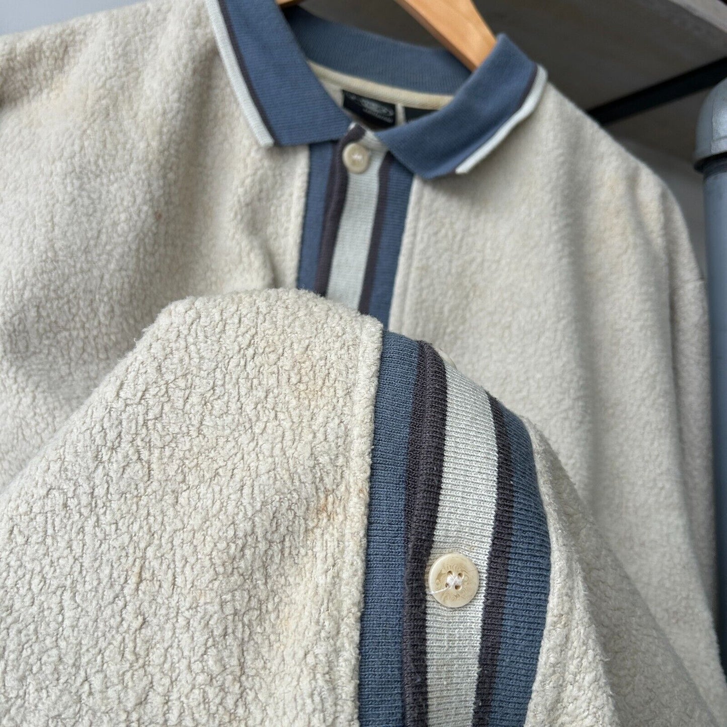 VINTAGE | RnZ California Fleece Button Down Shirt sz L/XL