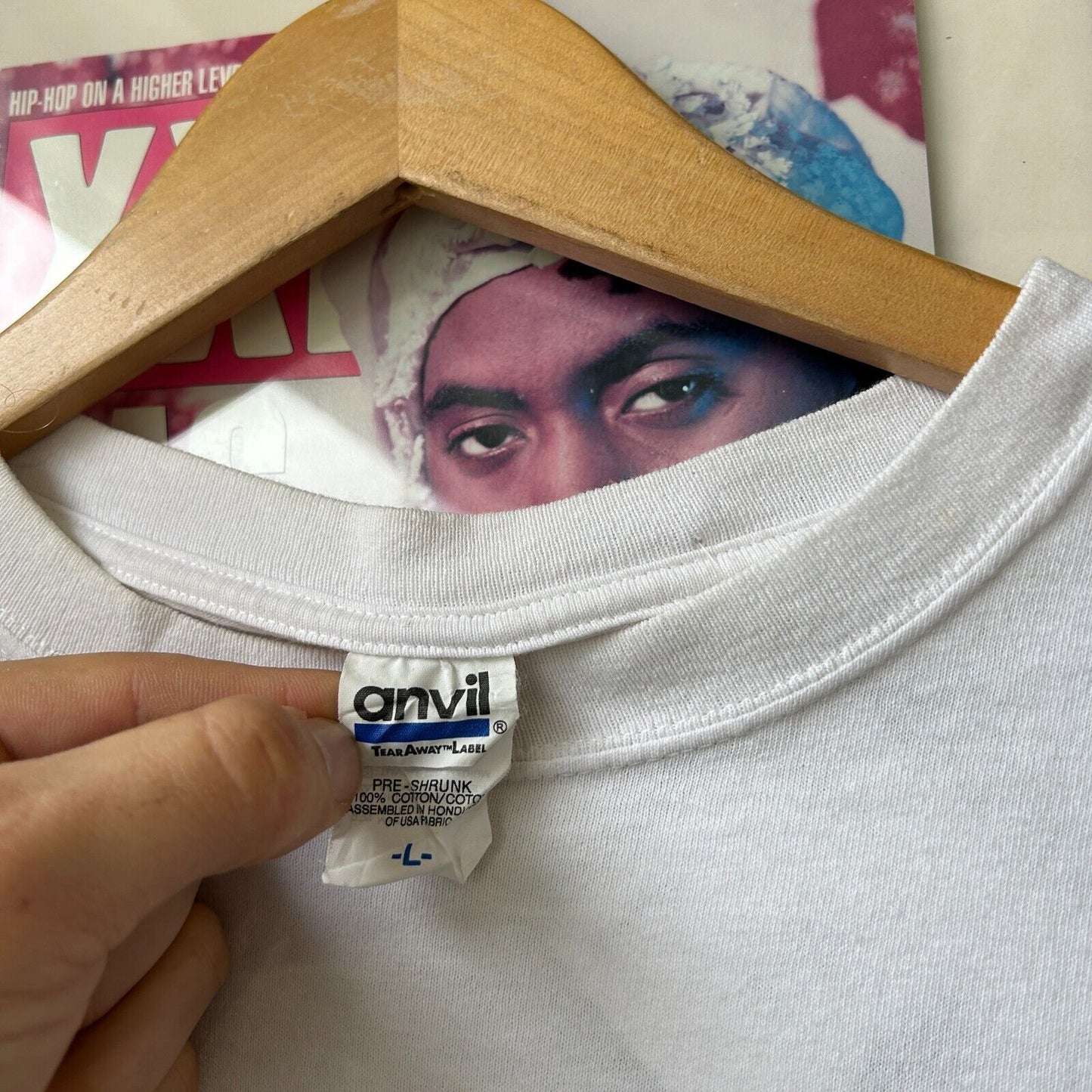 VINTAGE | Channel 9 News ABC Network White T-Shirt sz L Adult