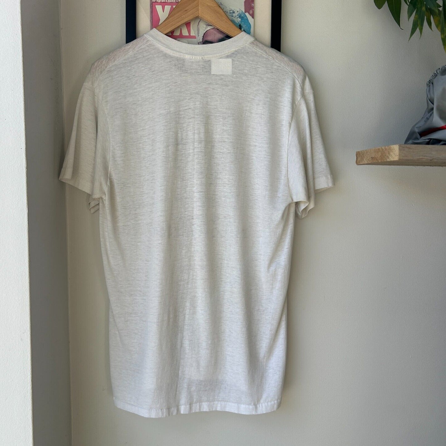 VINTAGE 60s | I Support Social Fellowship T-Shirt sz L