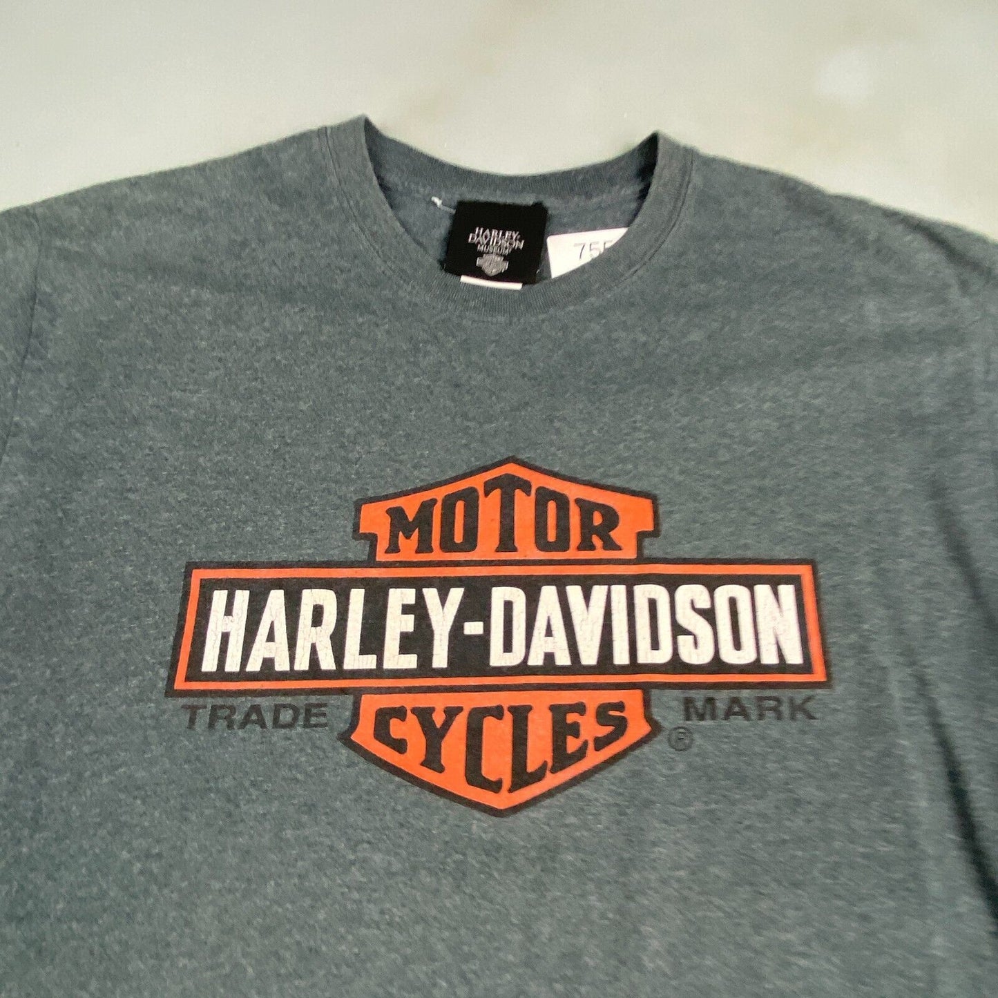 VINTAGE Harley Davidson Museum Motorcycles Biker T-Shirt sz Large Men Adult