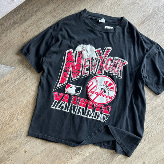 VINTAGE 90s | New York Yankees MLB Baseball T-Shirt sz XL