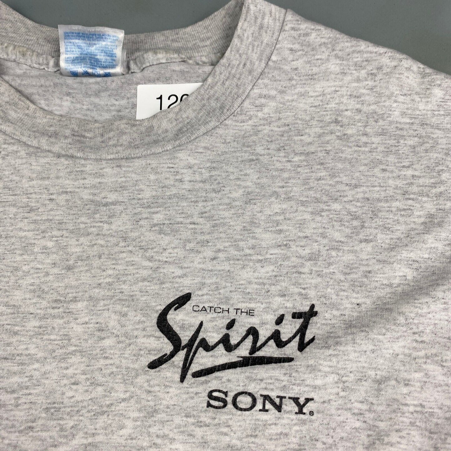 VINTAGE 90s Catch The Spirit SONY Tech T-Shirt sz XL Adult