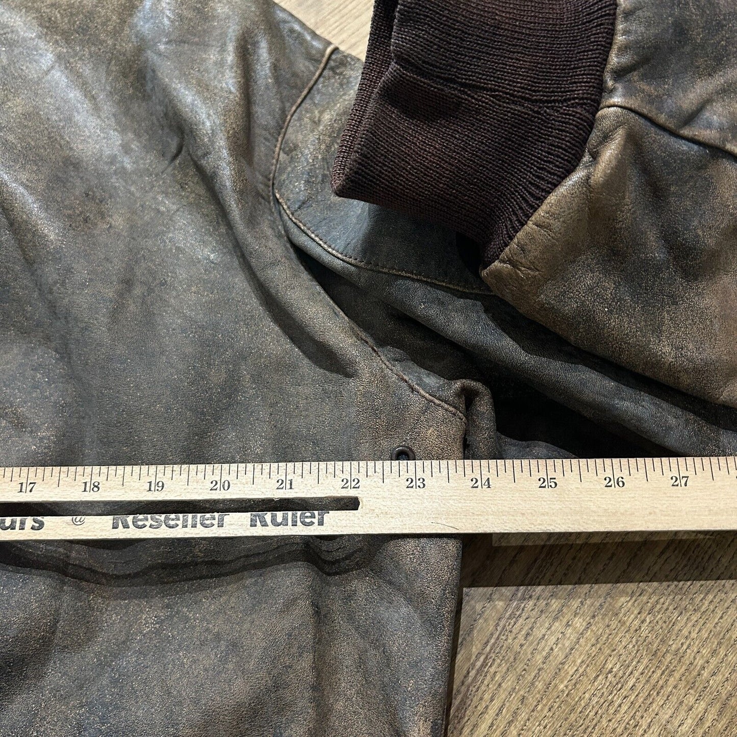 VINTAGE | Banana Republic A2 Flight Leather Bomber Jacket sz 44 M/L