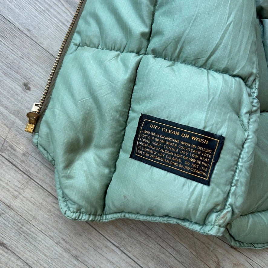 VINTAGE 70s 80s | Eddie Bauer Canadian Down Vest Jacket sz M/L