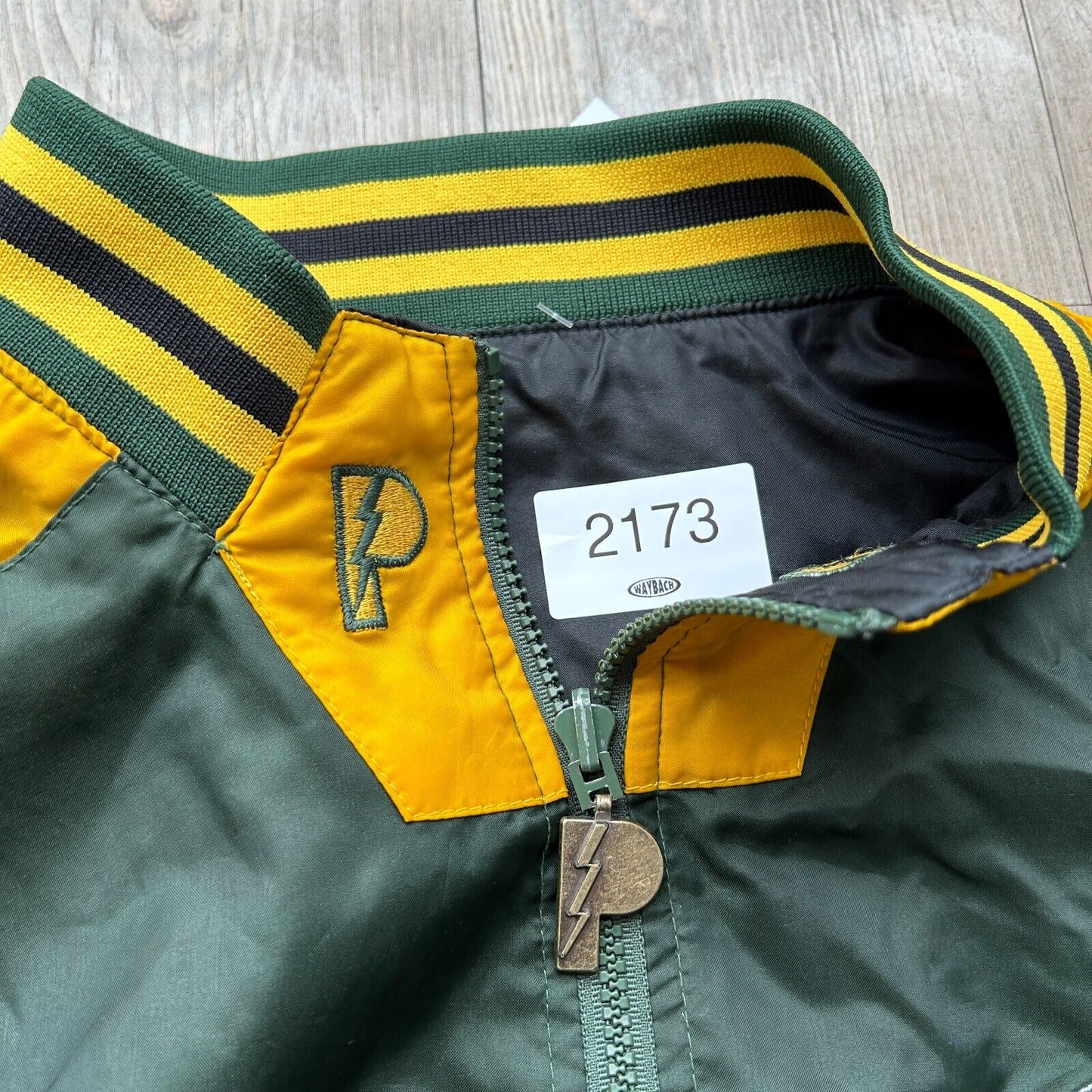VINTAGE 90s | Pro Player Green Bay Packers 1/4 Zip Reversible Jacket sz L Adult