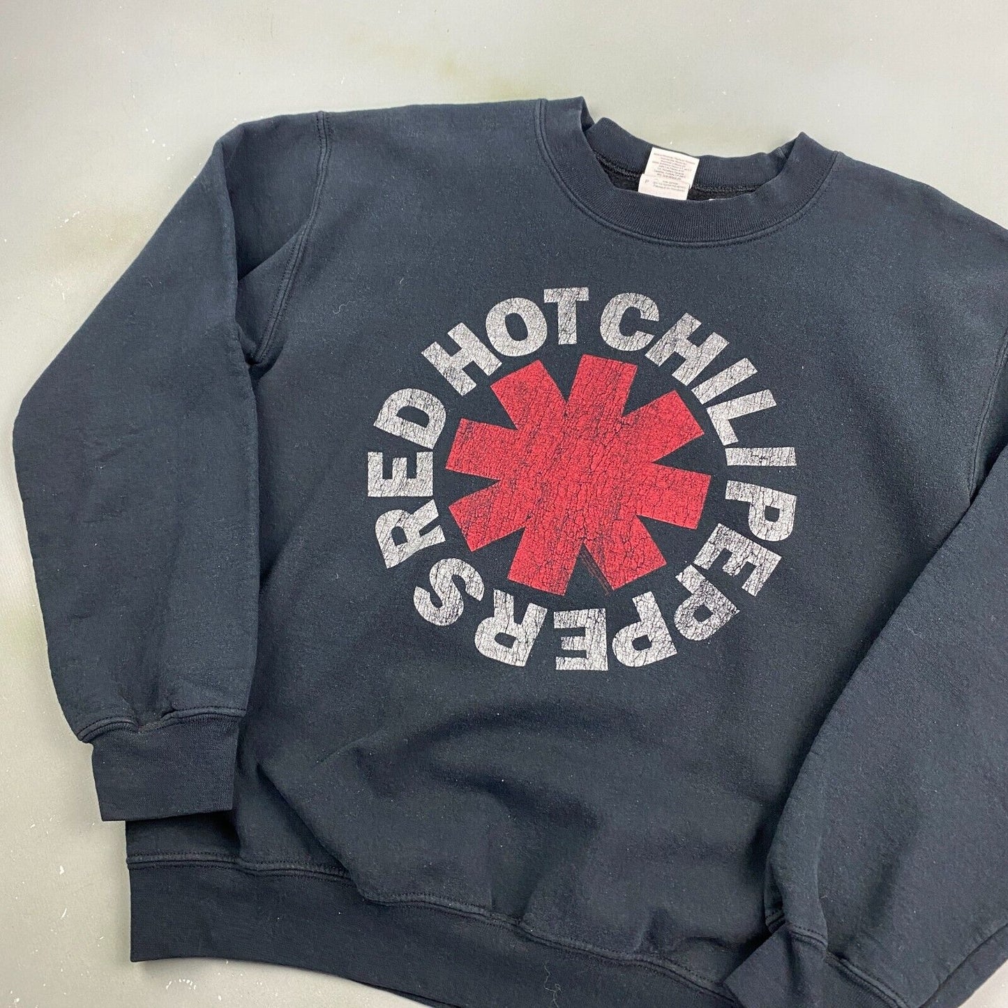 VINTAGE Red Hot Chili Peppers Band Big Logo Crewneck Sweater sz Small Men