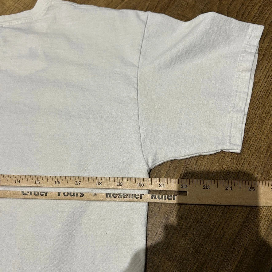 VINTAGE | Frank Lloyd Wright Playroom Art Glass Design T-Shirt sz L