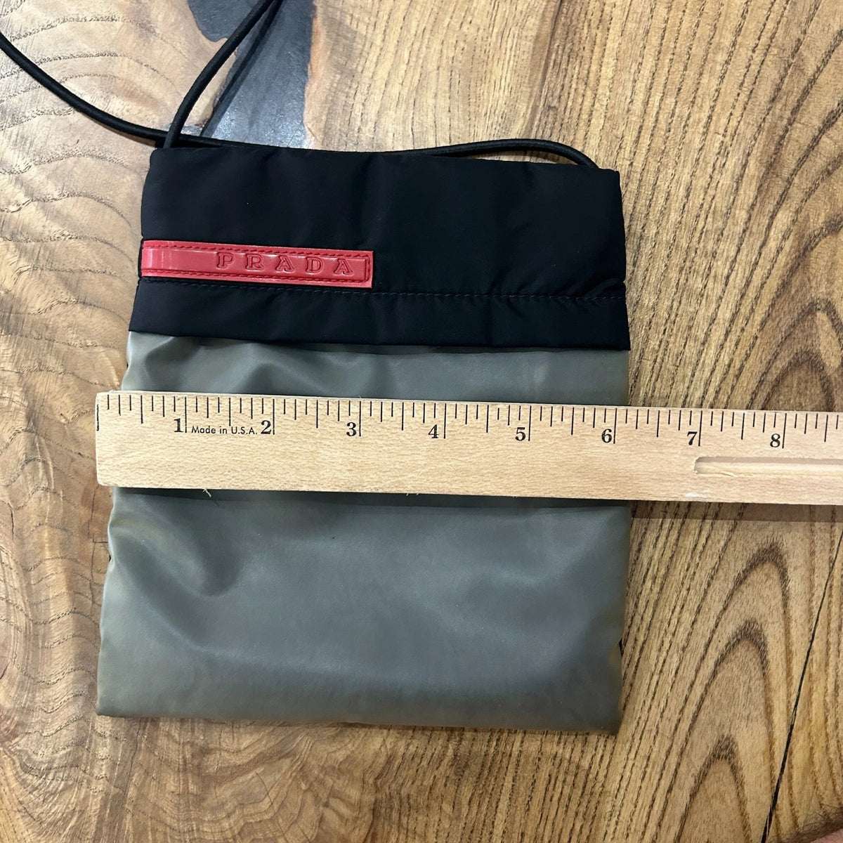 1999 PRADA SPORT | Linea Rossa Nylon Pouch Side Bag
