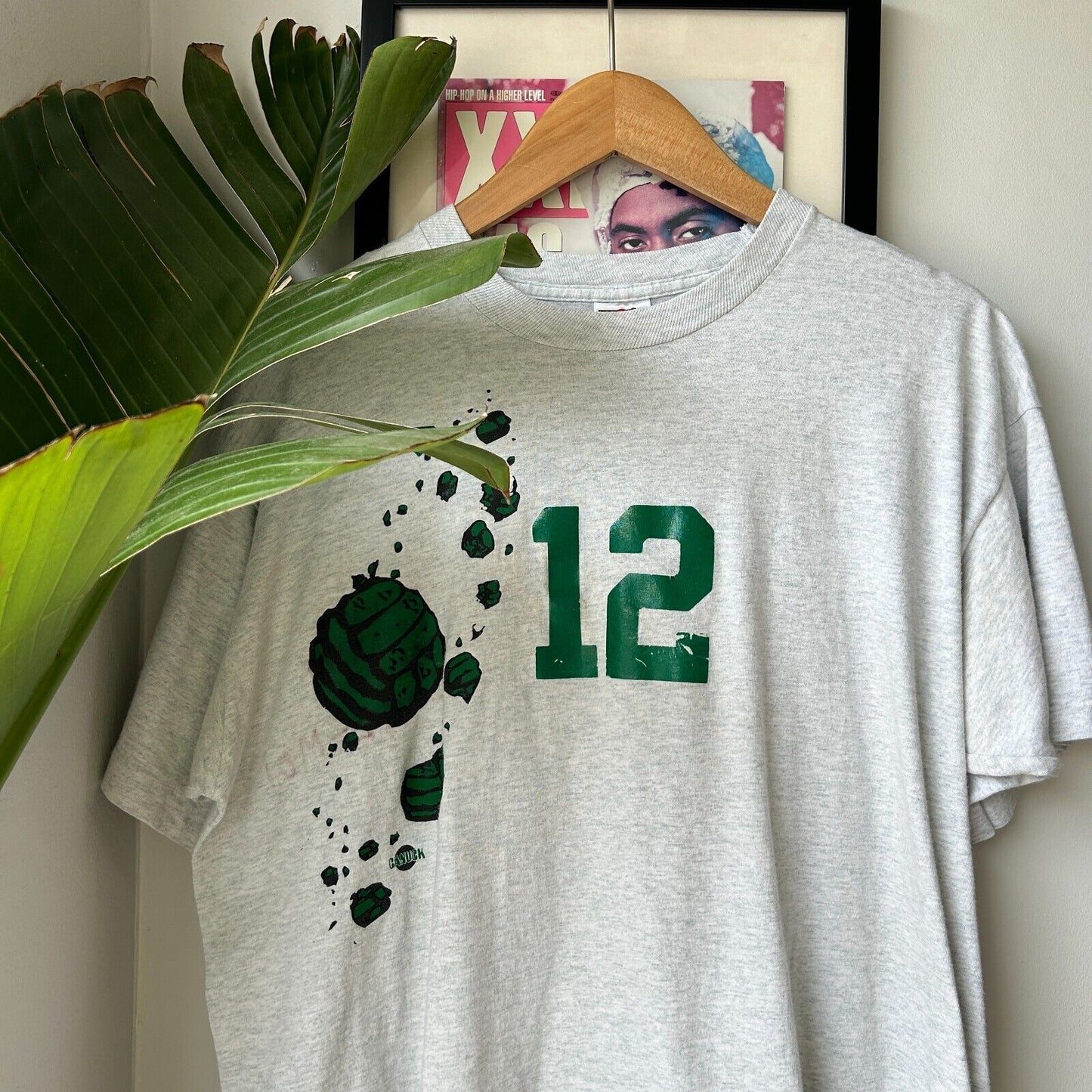 VINTAGE 90s | Volleyball Smash #12 T-Shirt sz L