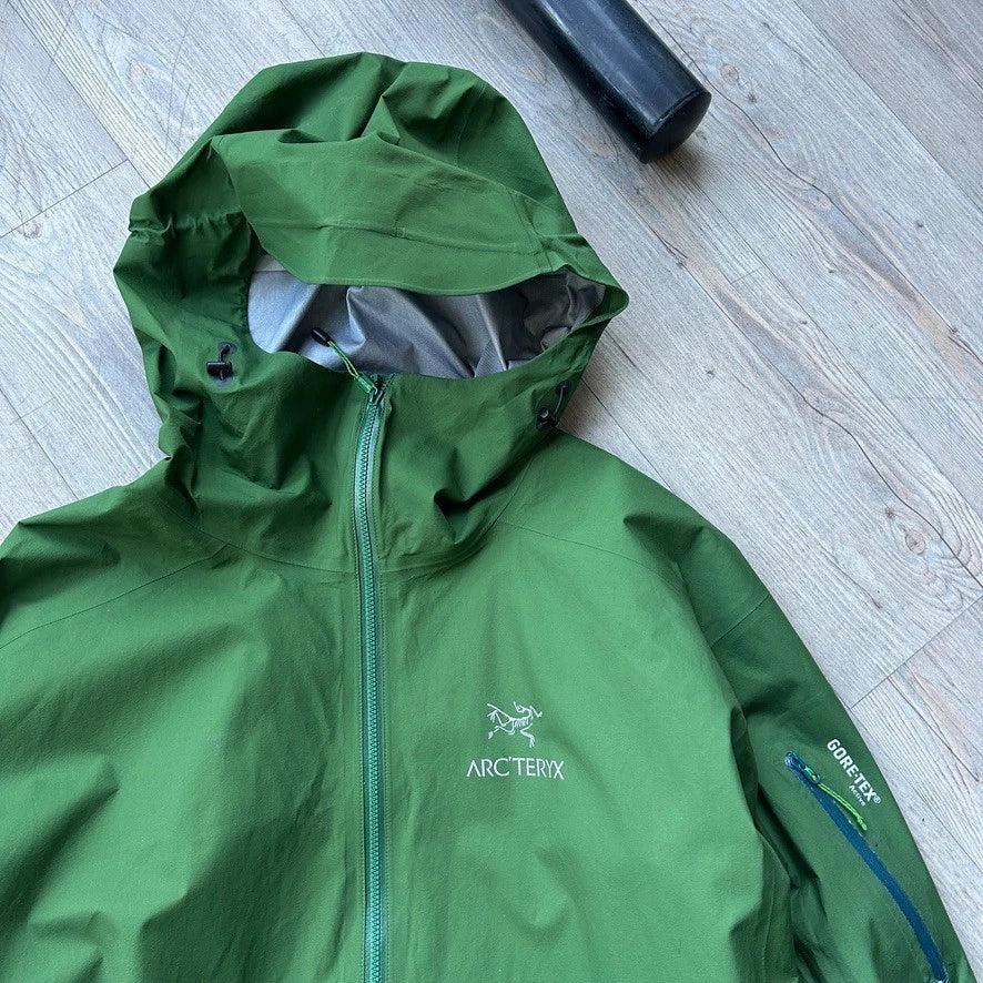 ARC'TERYX | Green Gore-Tex Active Shell Jacket sz L