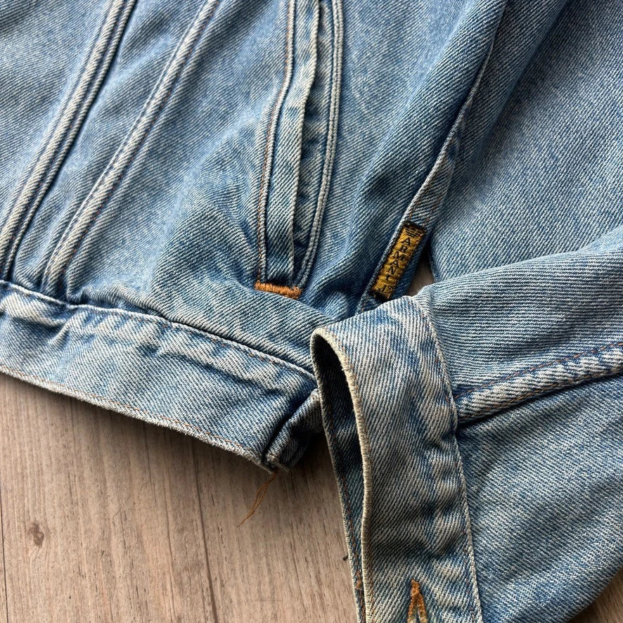 VINTAGE | Armani Jeans Denim Trucker Jacket sz L