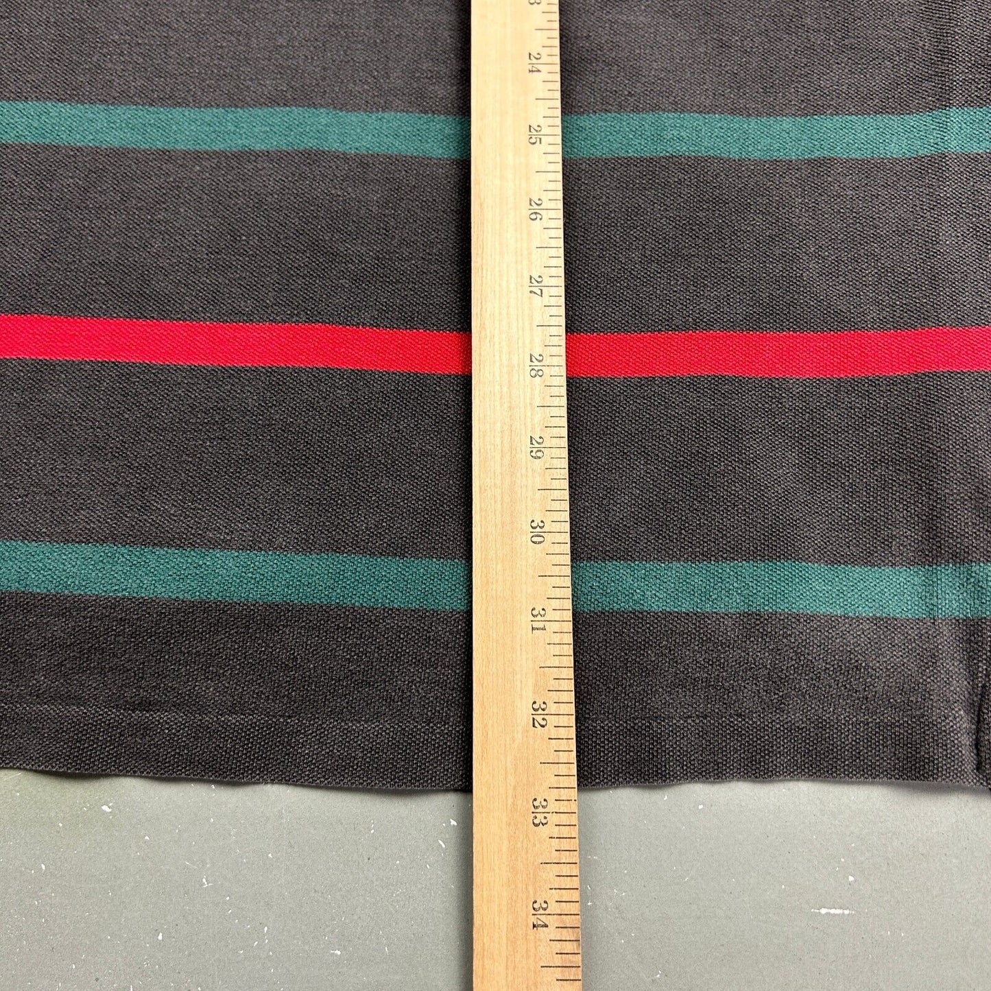 VINTAGE 90s Ralph Lauren Faded Striped Polo Shirt sz XL Adult