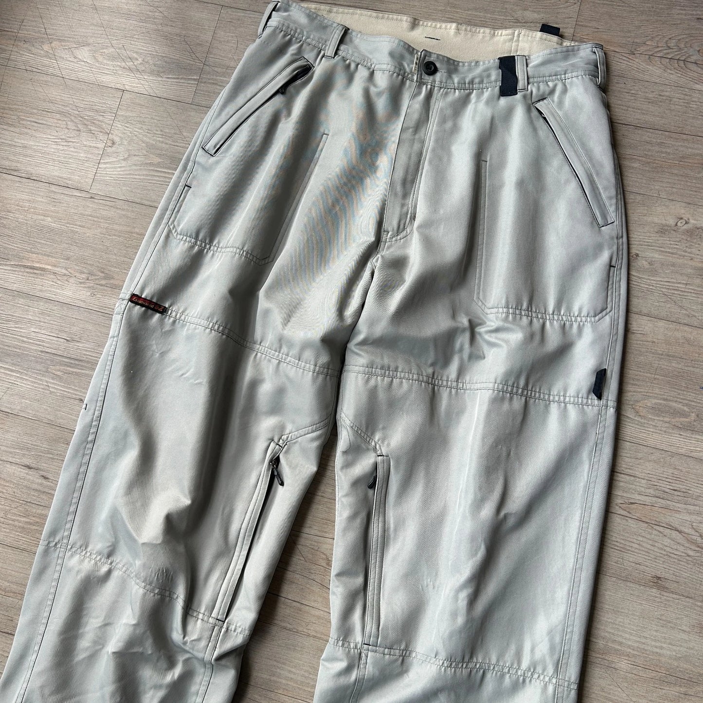 VINTAGE Y2k | Half Pipe Loose Baggy Technical Lined Track Pants sz W36 L32