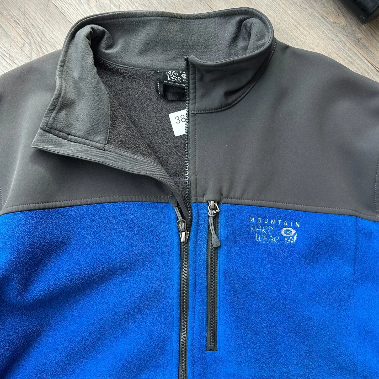 VINTAGE | Mountain HardWear Two Tone Fleece Mid Layer Jacket sz XL