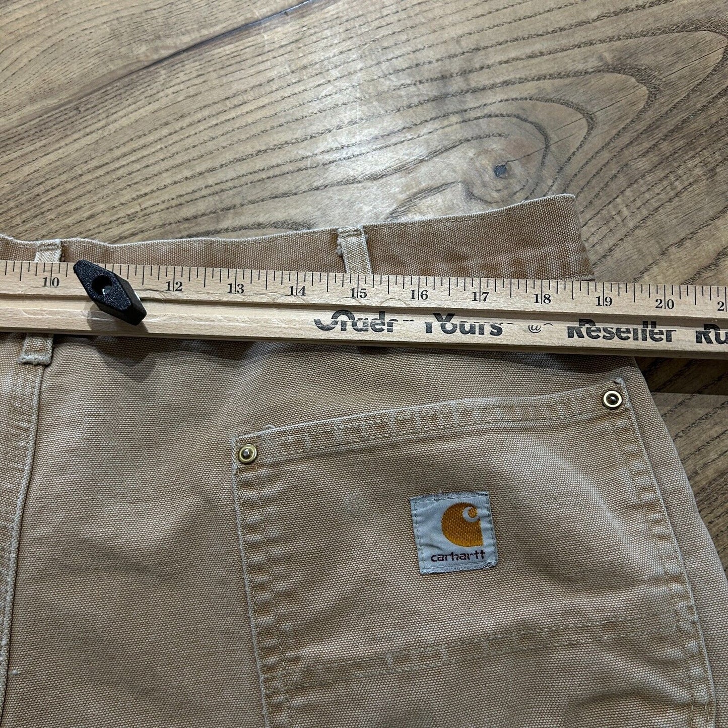 VINTAGE | Carhartt Faded Double Knee Loose Workwear Pants sz W38 L32