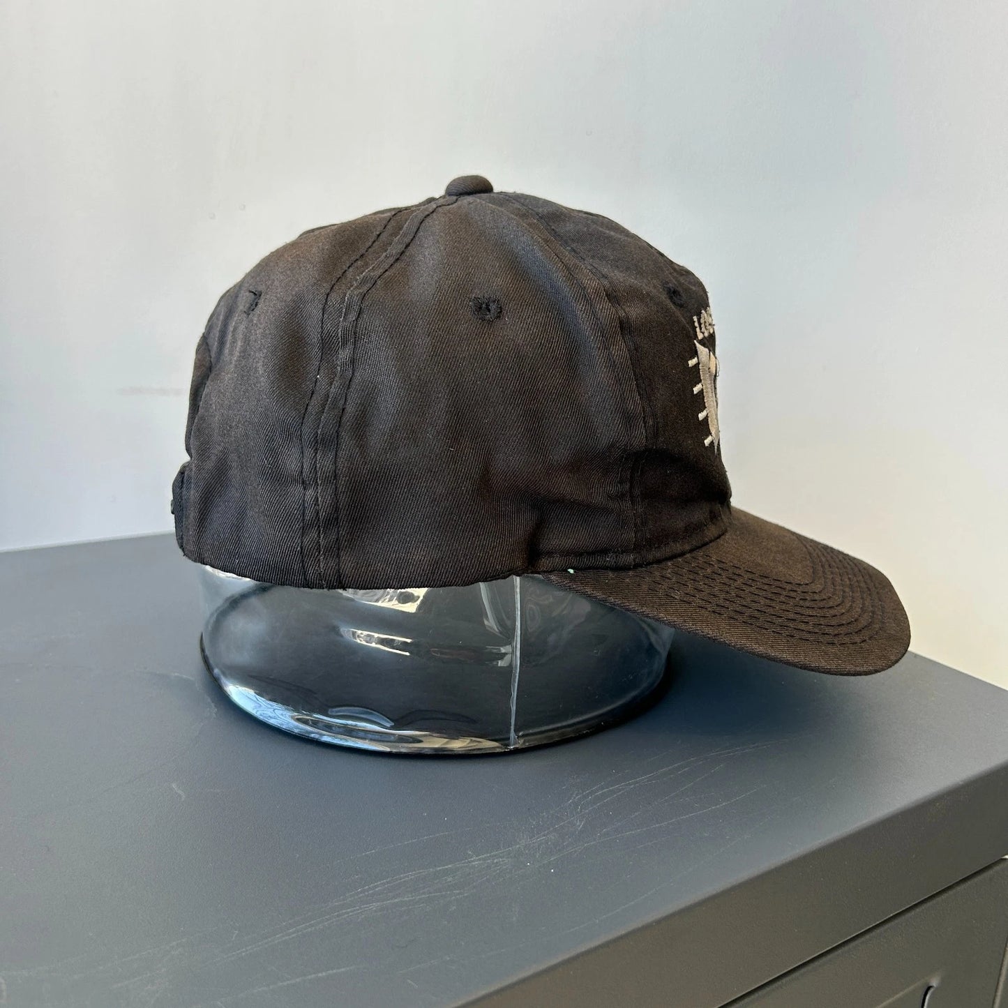 VINTAGE 90s | Los Angeles Kings NHL Faded Hockey Snapback Hat sz OS
